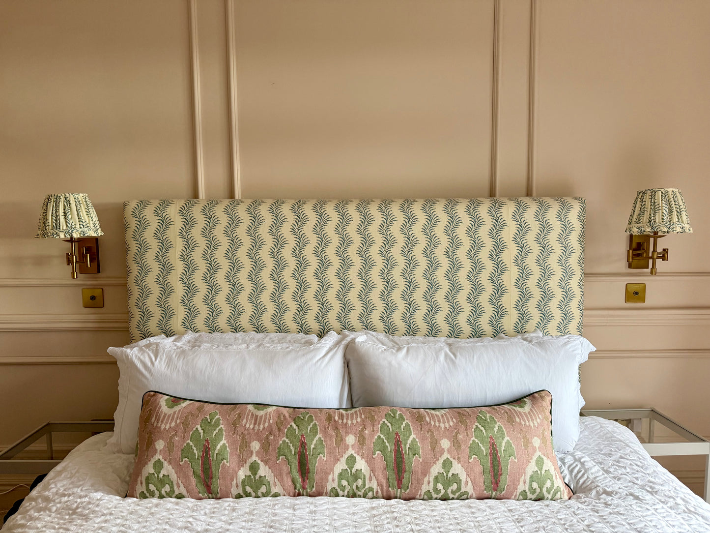 ‘Bigger Than the Baby’ Ikat Bokhara Cushion