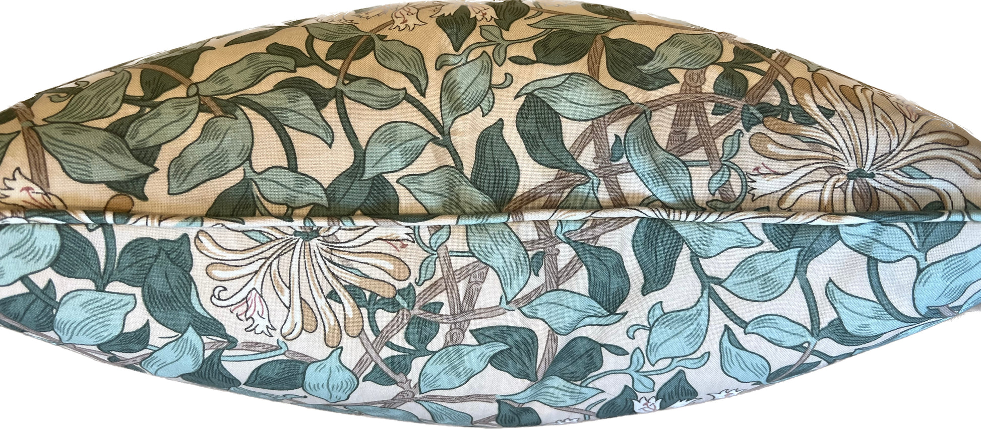 William Morris Cushions - Luxury cushions in William Morris Fabric (Honeysuckle)