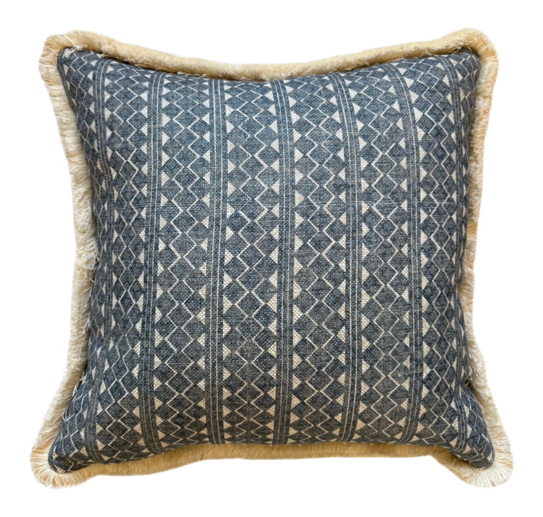 Fermoie Quantock Blue Cushion