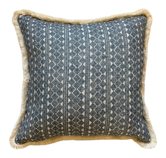 Fermoie Quantock Blue Cushion