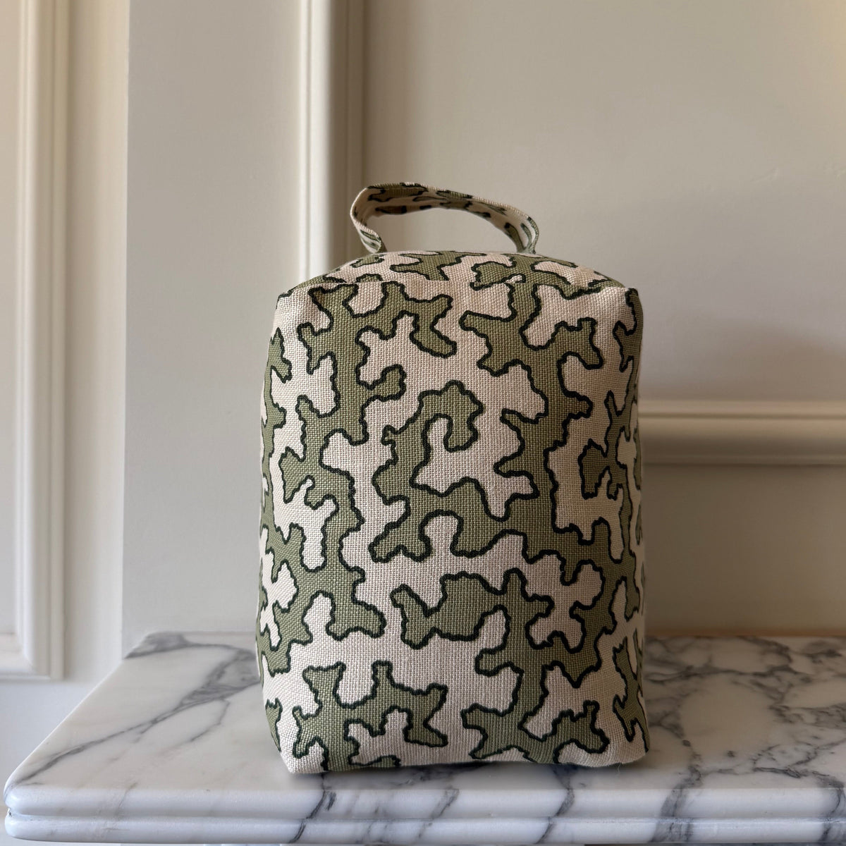 Moss Squiggle Doorstop