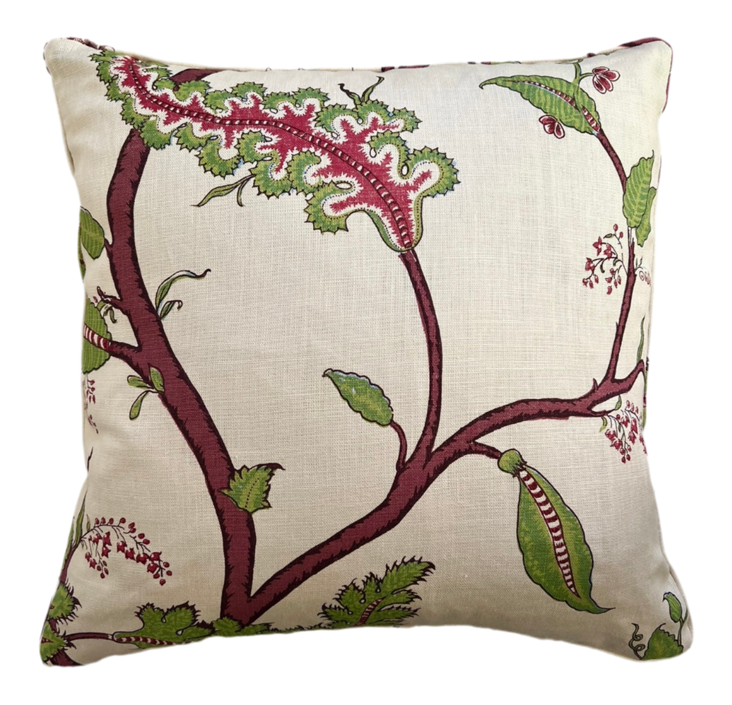 Soane Tendril Vine Piped Cushion
