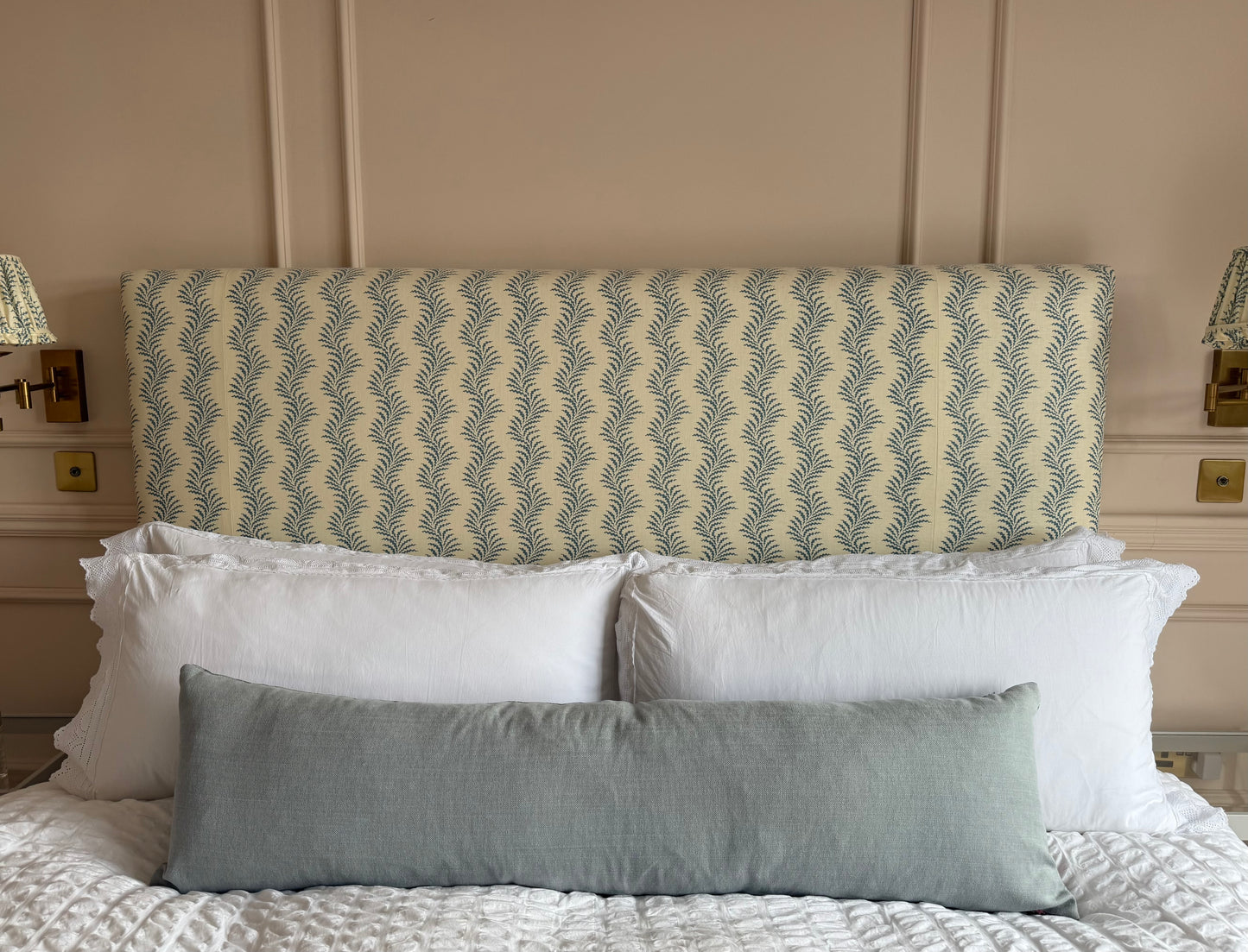 ‘Bigger Than the Baby’ Marbleized Velvet Cushions