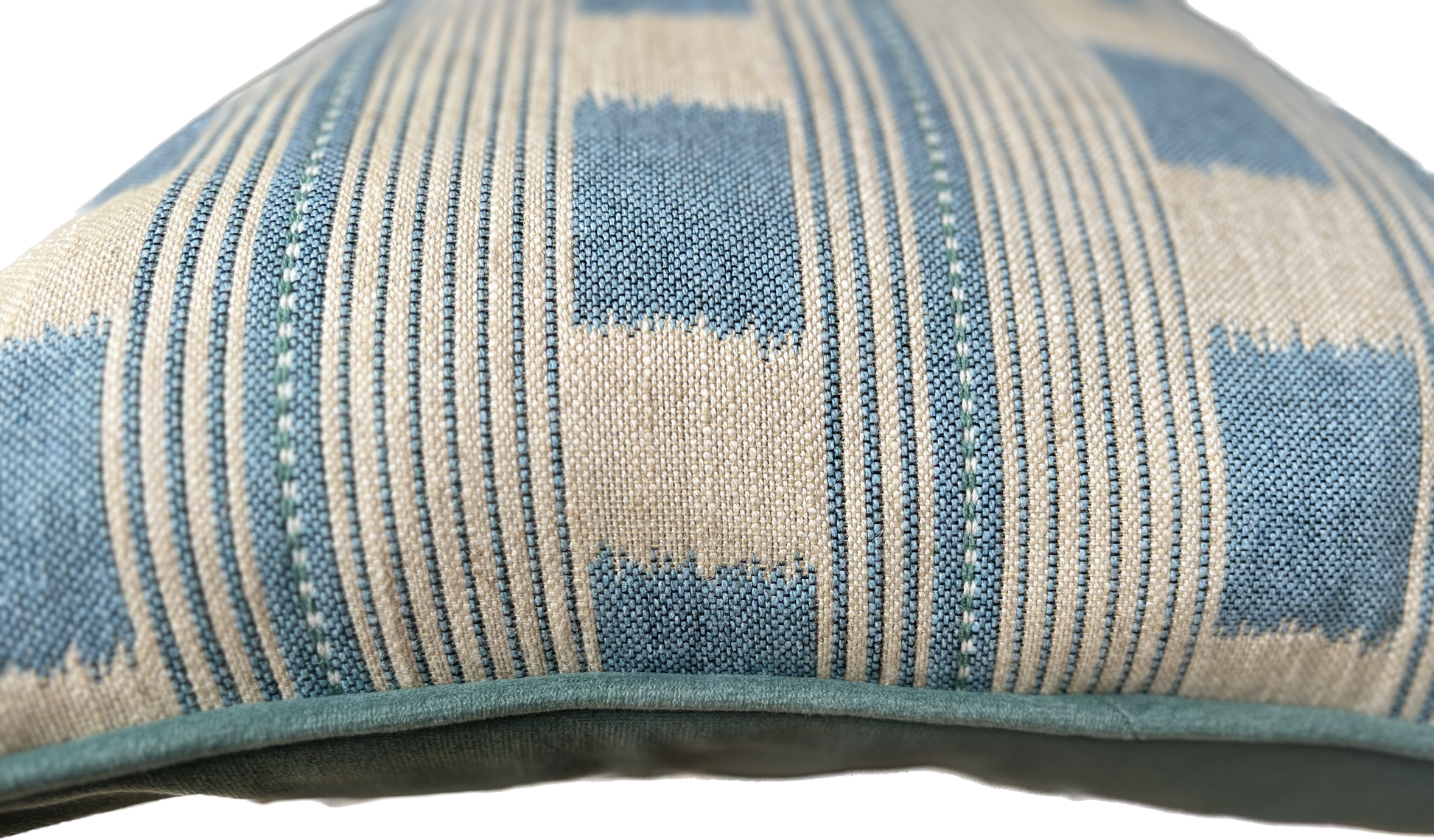 Christopher Farr Cushions - Luxury cushions in Christopher Farr Fabric (Denim Lost and Found)