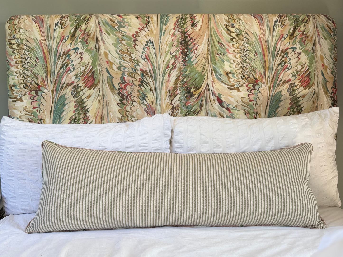 ‘Bigger Than the Baby’ Ikat Bokhara Cushion