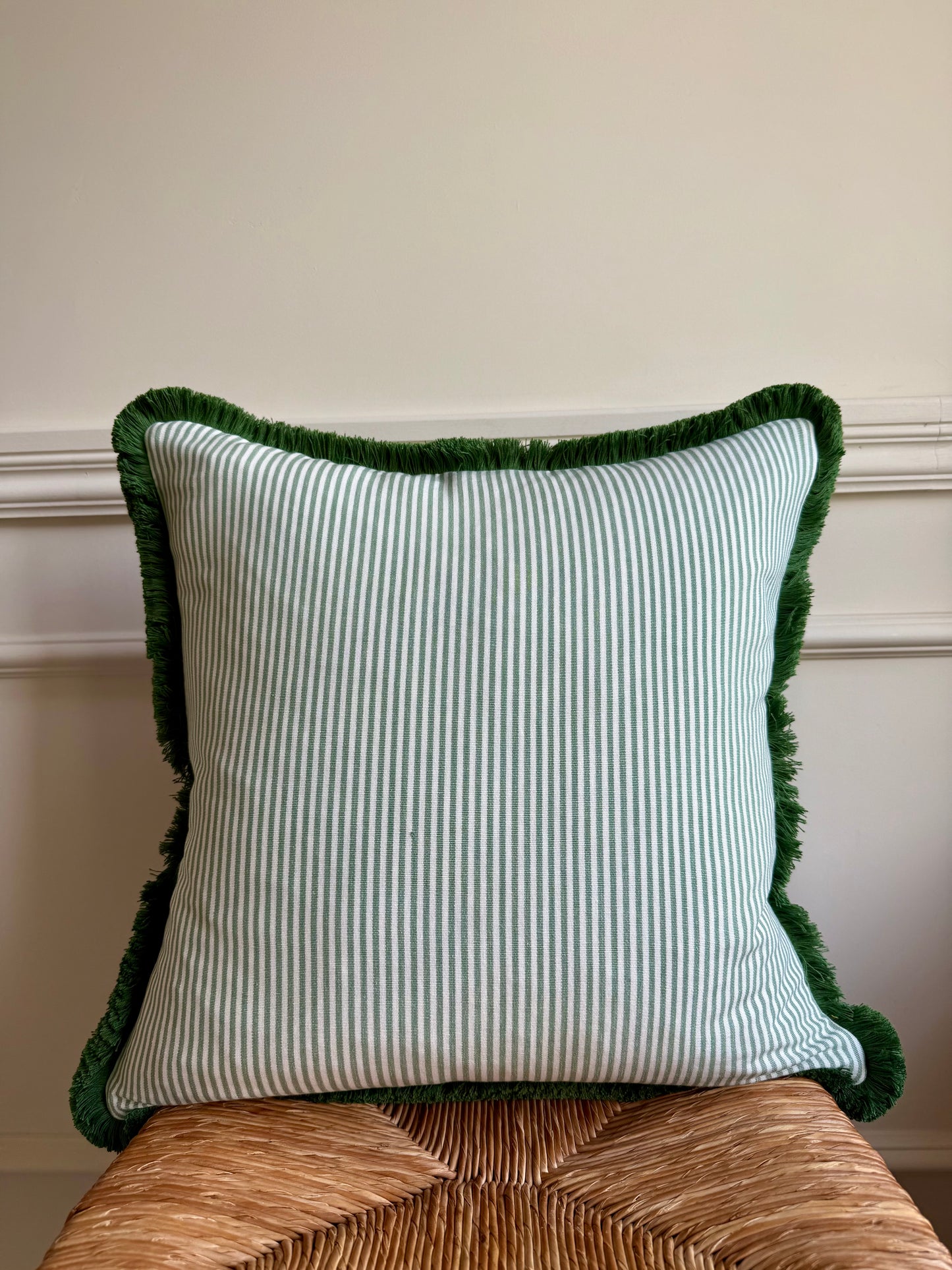 Christopher Farr Olive Echo Cushions