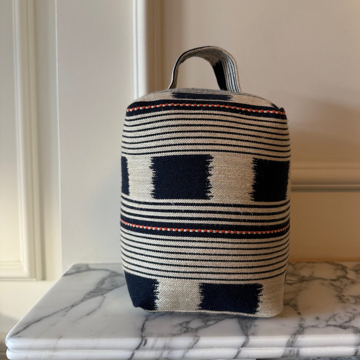 Lost & Found Indigo Doorstop