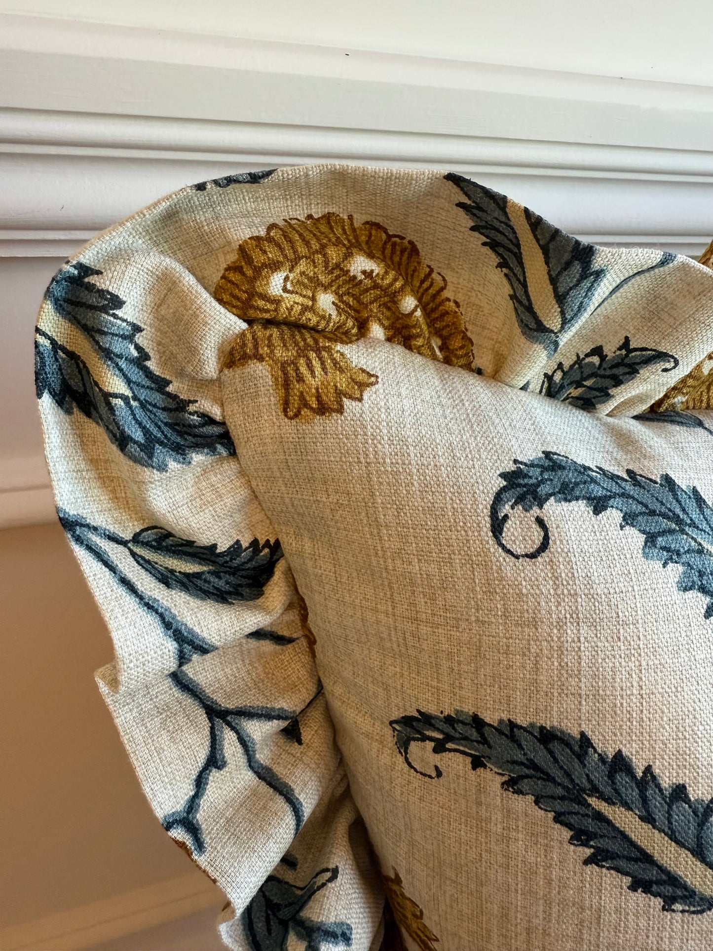 Sanderson Anaar Ruffled Cushions