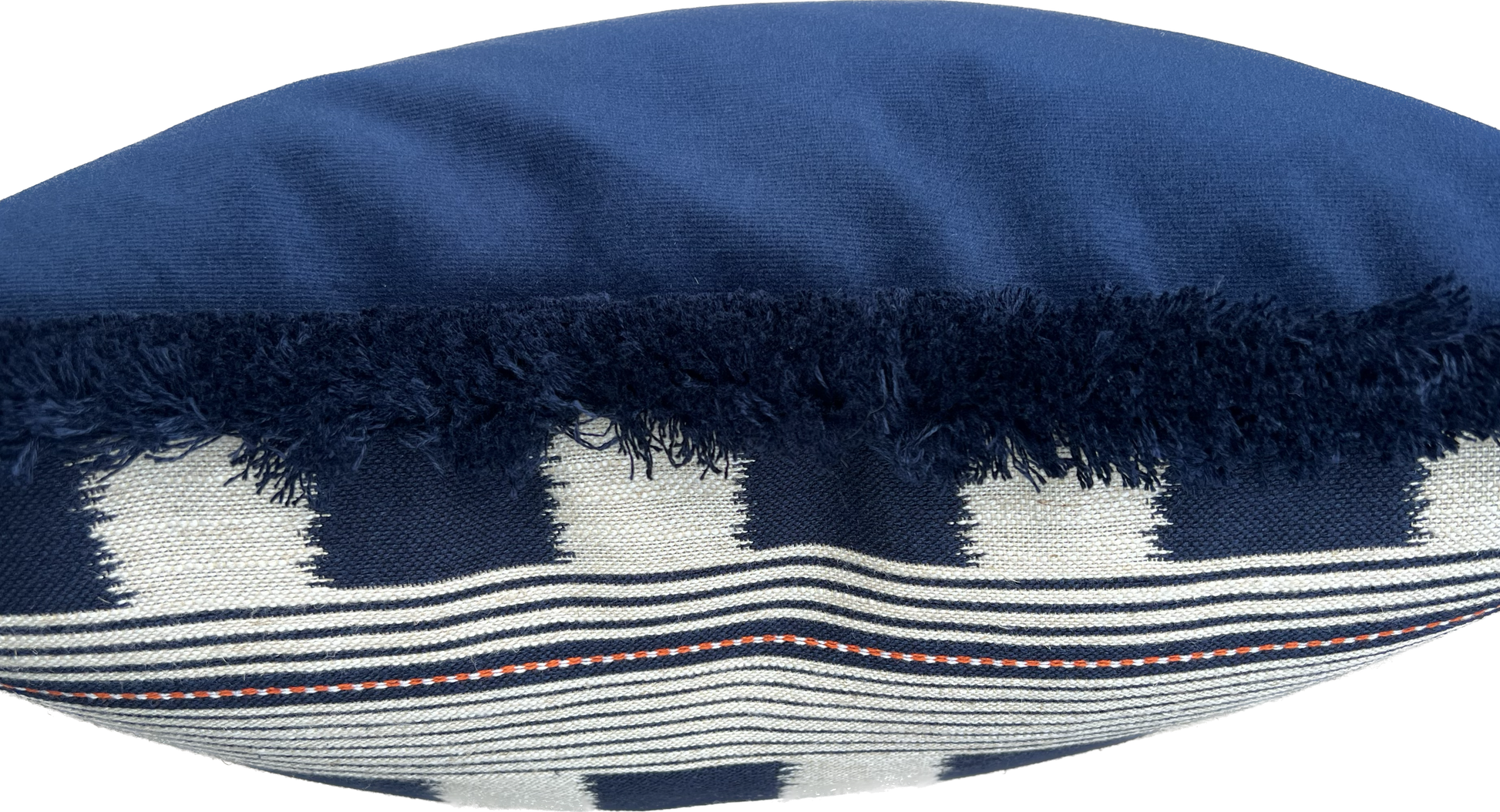 Christopher Farr Cushions - Luxury Cushions in Christopher Farr Fabric (Indigo Lost and Found)