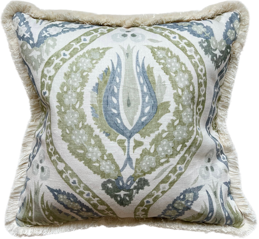 Lewis & Wood Benaki Fringed Cushion