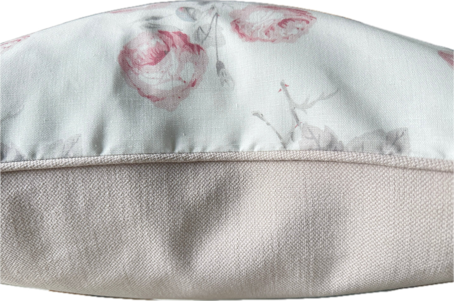 Colefax & Fowler Bowood Pink / Leaf Cushions