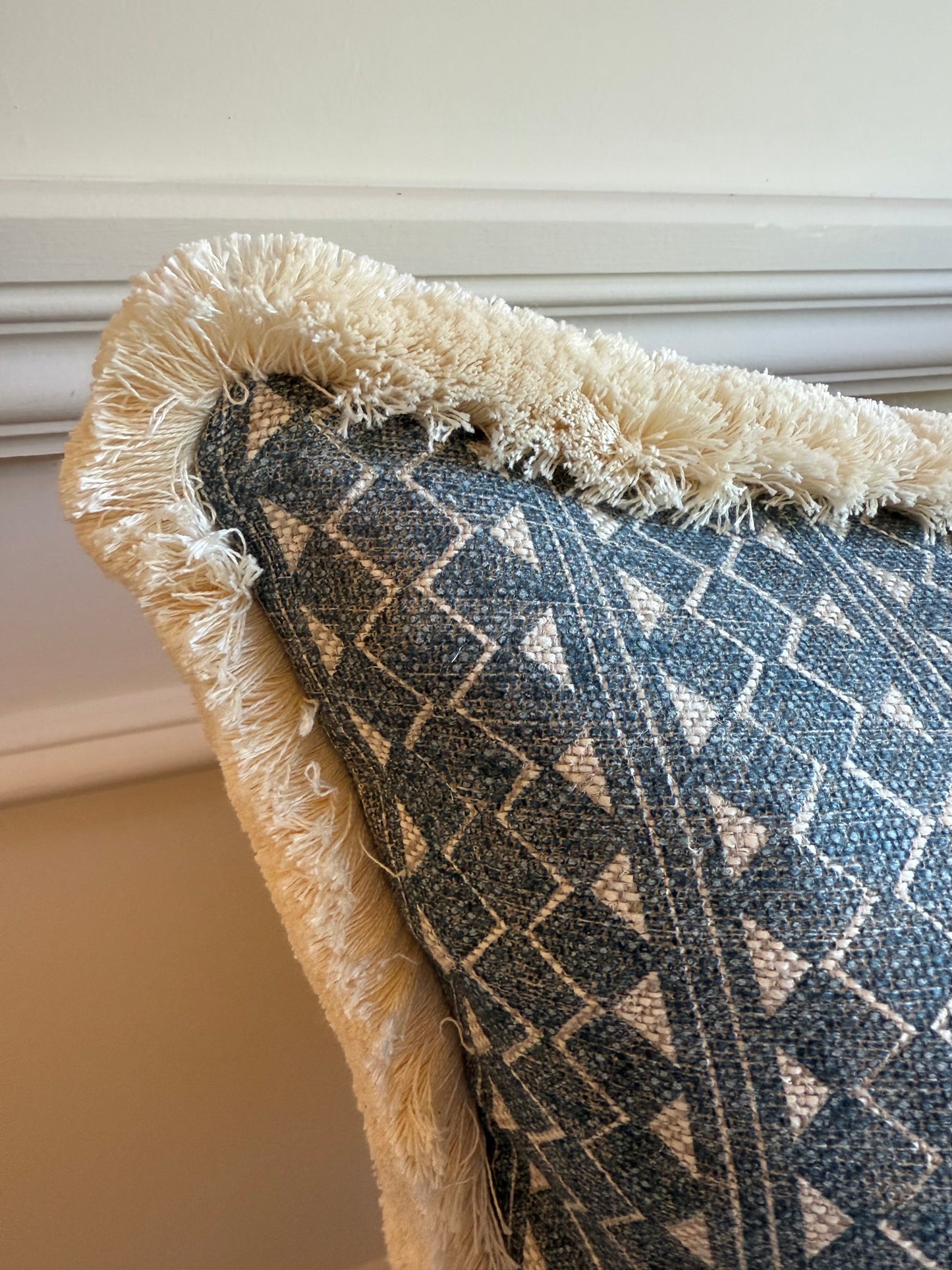 Fermoie Quantock Blue Cushion