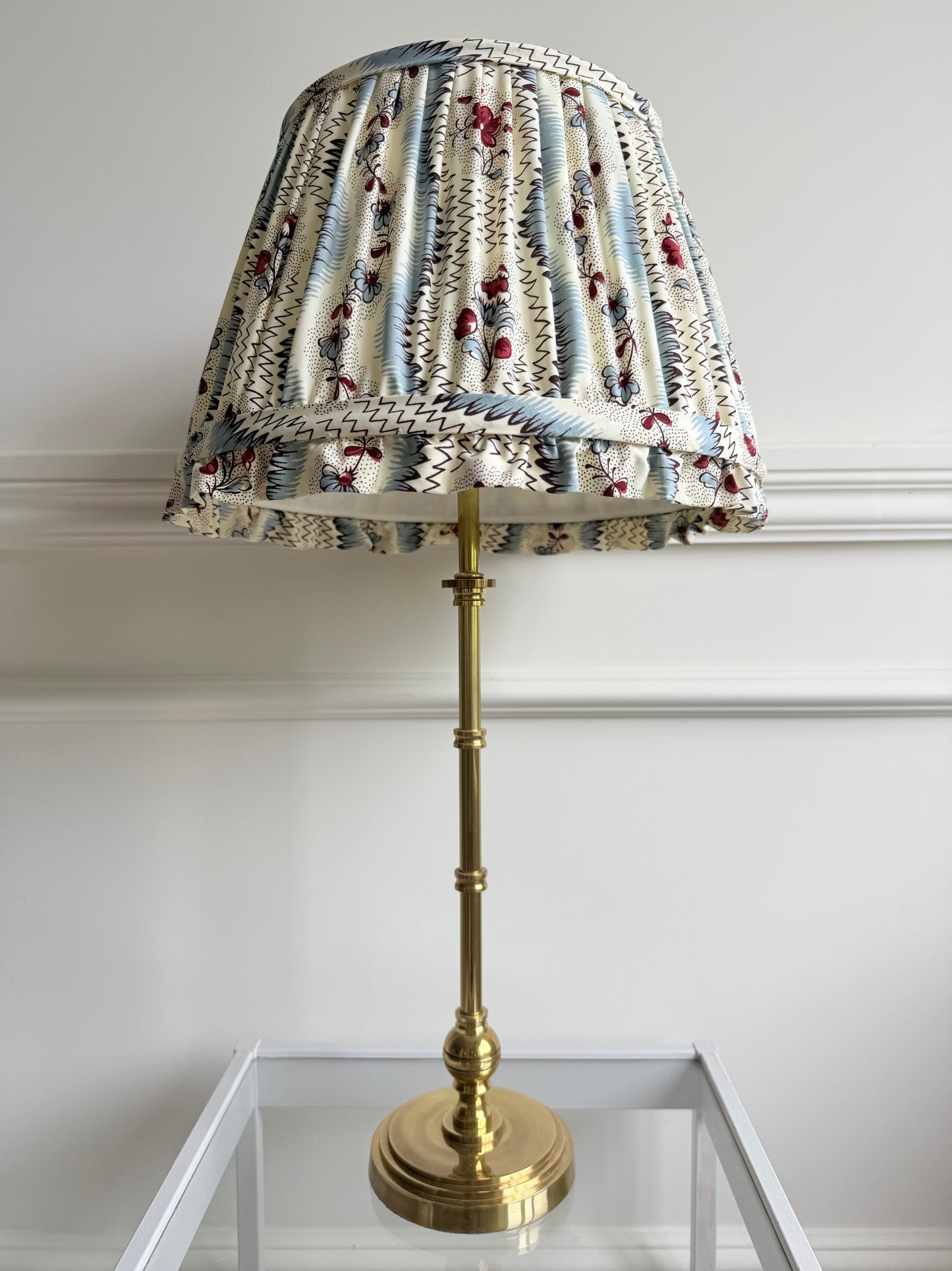 12” Greuze Gathered Lampshade