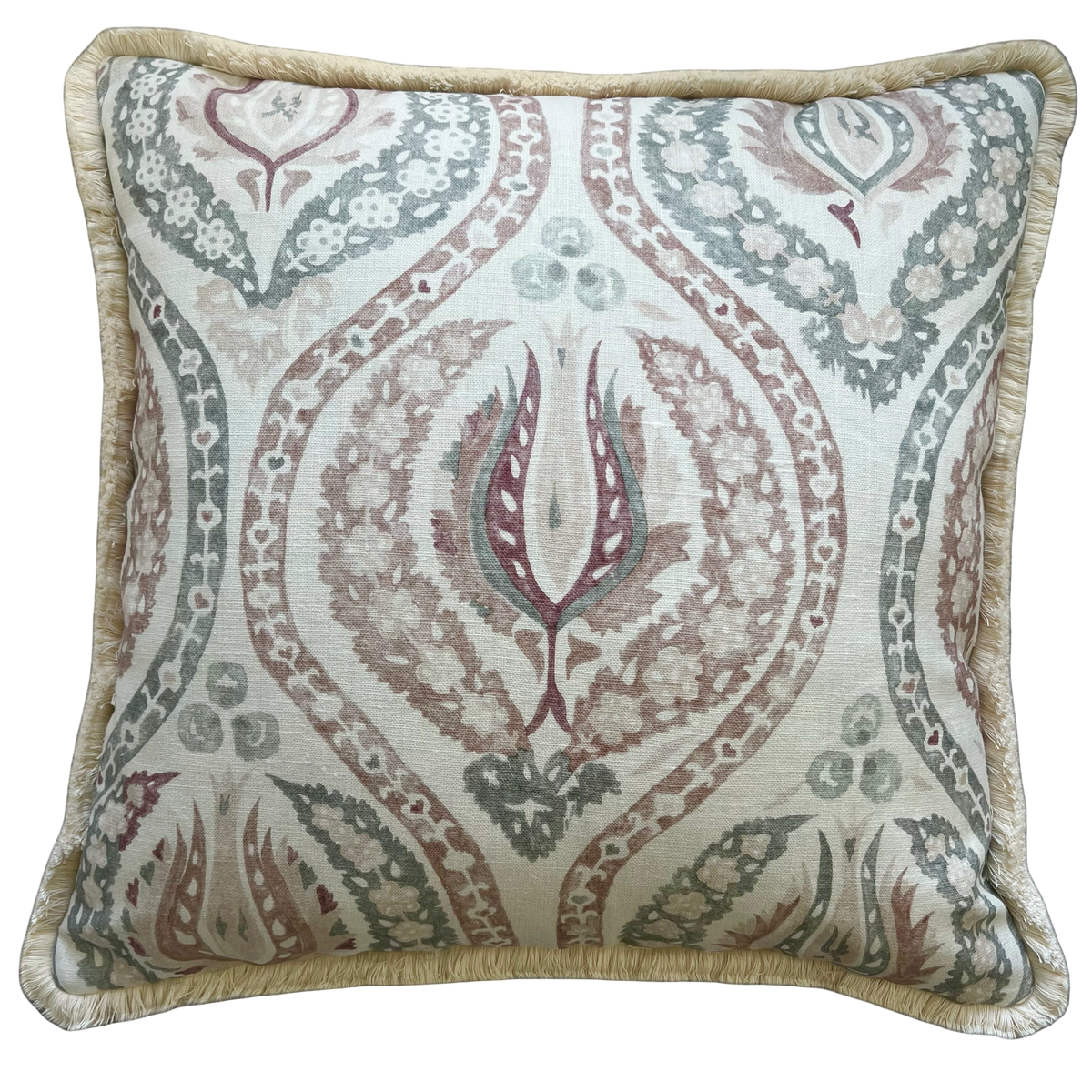 Lewis & Wood Benaki Fringed Cushion