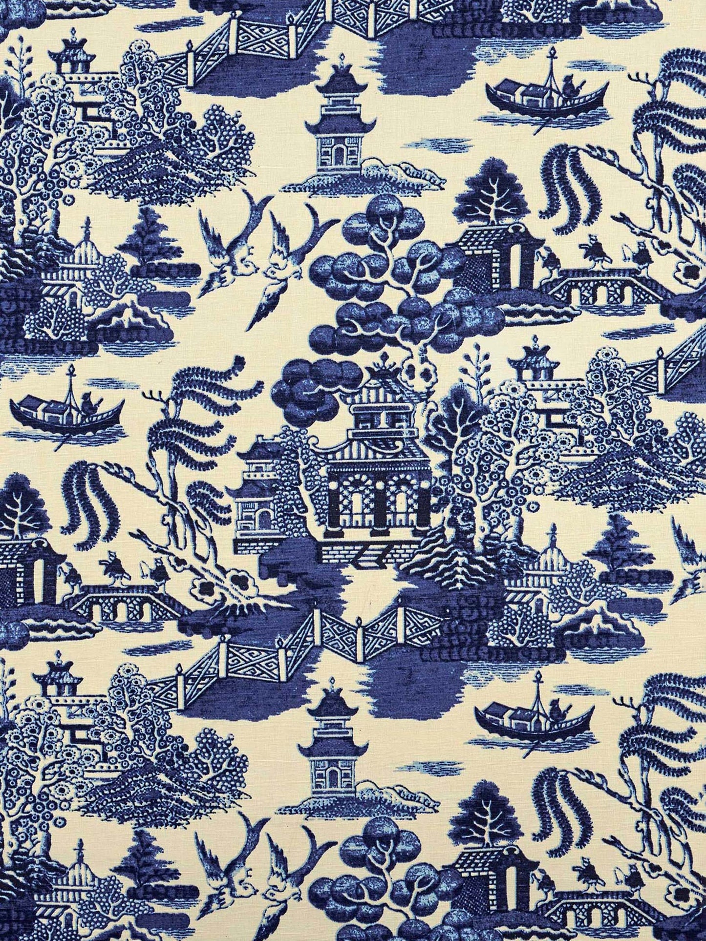 ‘Bigger Than the Baby’ Beata Heuman Willow Cushion