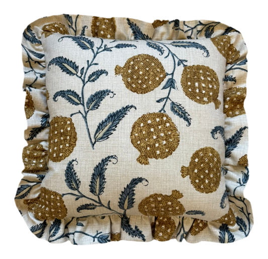 Sanderson Anaar Ruffled Cushions