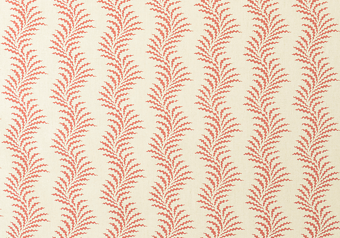 Bespoke Scrolling Fern Cushion