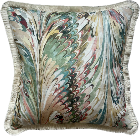 Lee Jofa Taplow Juniper / Petal Cushions