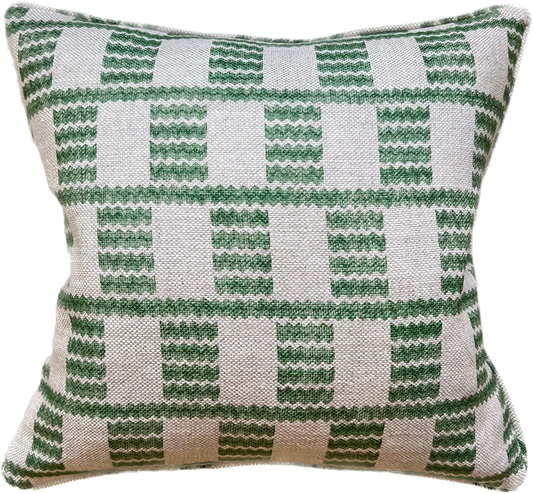 Fermoie Green Cove Piped Cushion