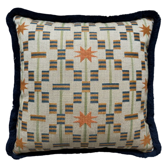 Afua Turmeric Fringed Cushion