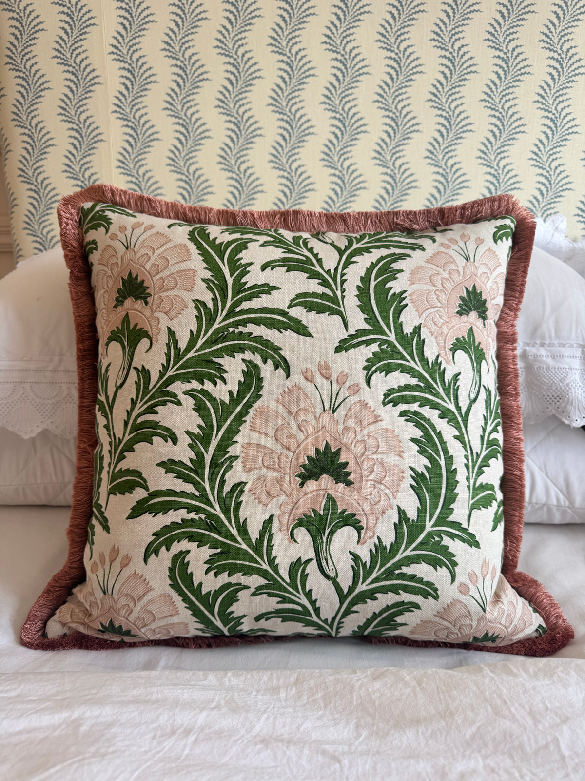 Cinny Raine Fringed Cushion