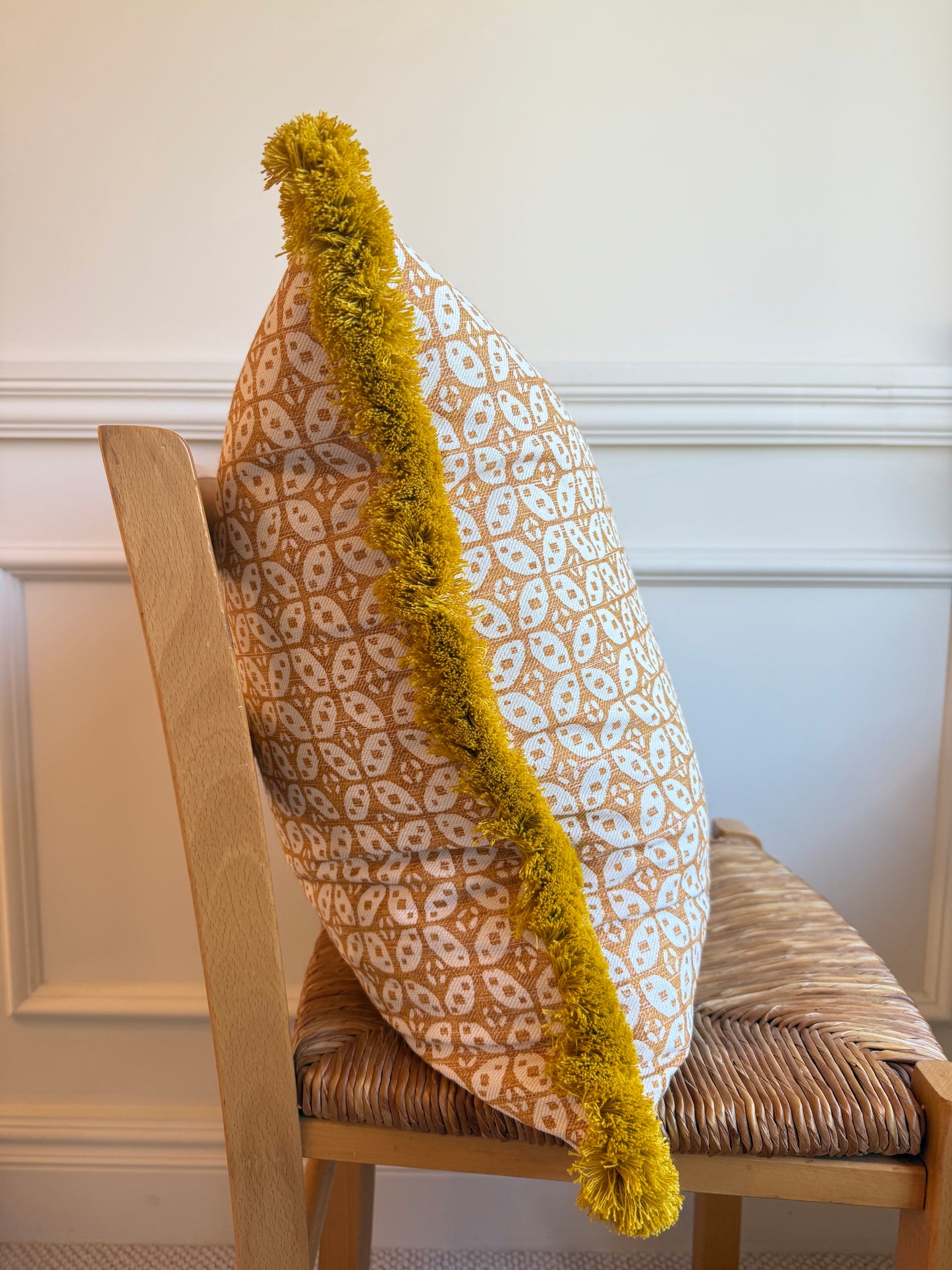 Fermoie Hamble Fringed Cushion