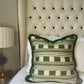 Christopher Farr Cushions - Luxury cushions in Christopher Farr Fabric (Green Lost and Found)