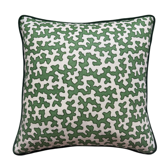 Sibyl Colefax Green Squiggle Piped Cushion