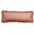 ‘Bigger Than the Baby’ Frilly Tilly Cushion - Red
