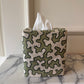 Moss Squiggle Tissue Box