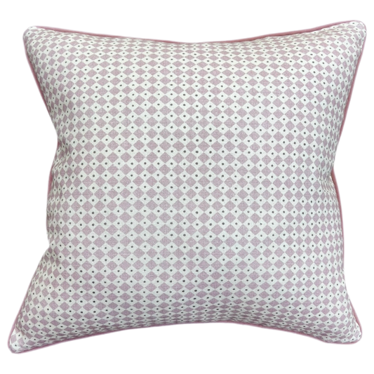 Lewis & Wood Diamond Dot Blush Cushions