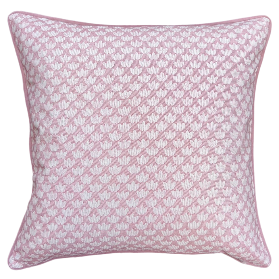Fermoie Eythorne Blush Piped Cushion