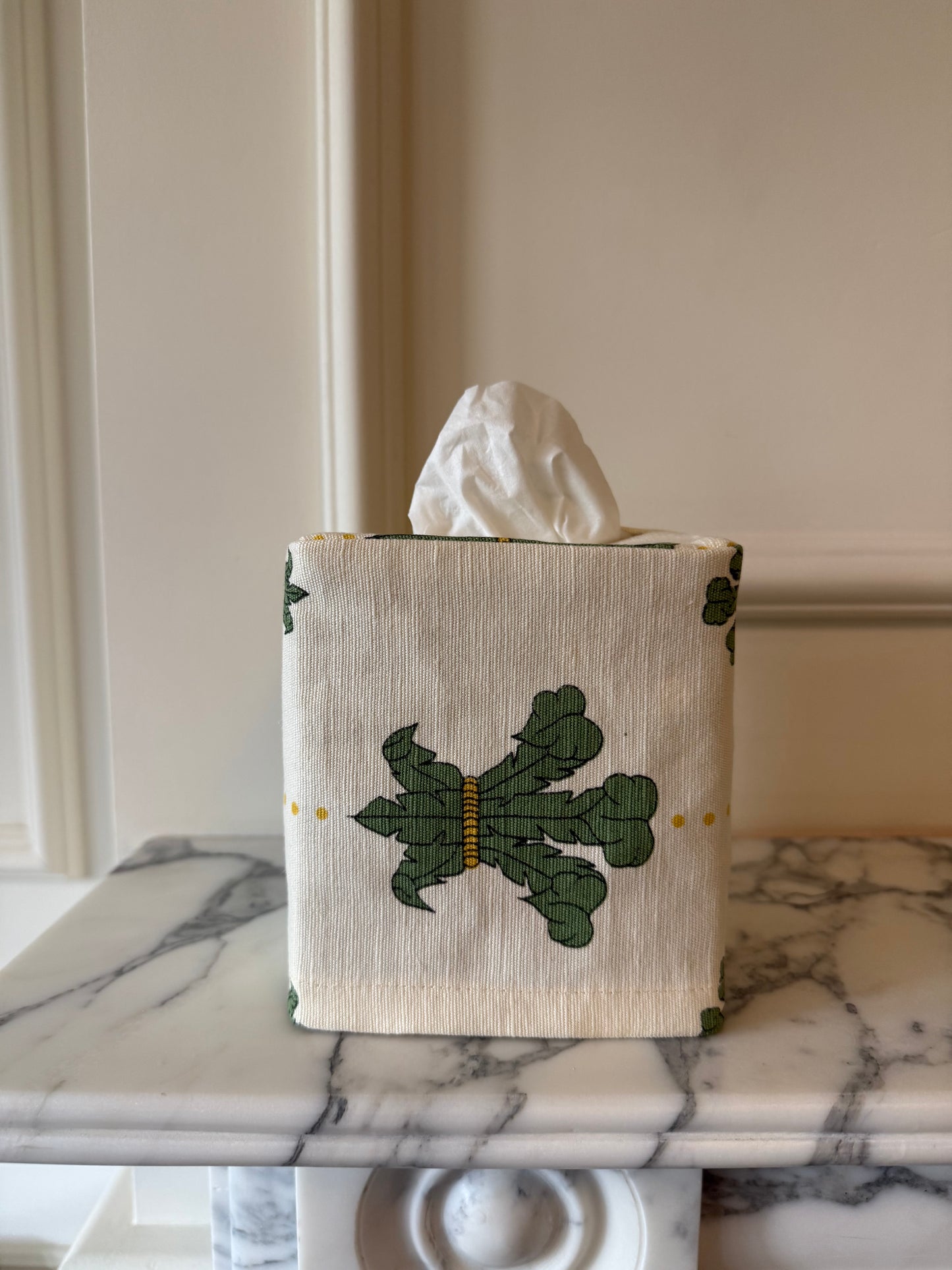 Florentine Flowers Tissue Box