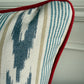Bespoke Mulberry Newport Stripe Cushion