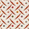 Bespoke Ottoline Chintamani Trellis Cushion