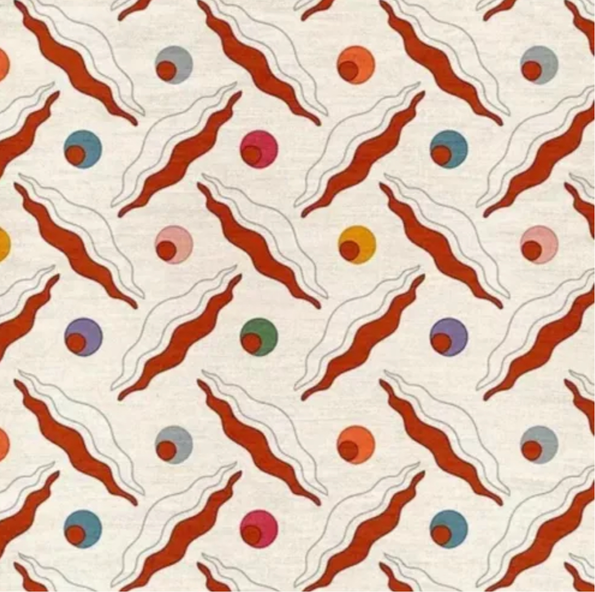 Bespoke Ottoline Chintamani Trellis Cushion