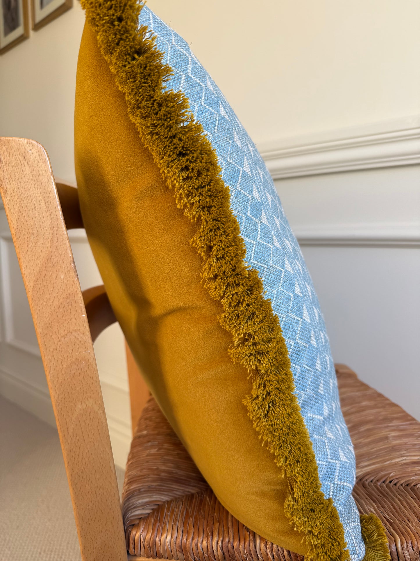Fermoie Quantock 005 Gold Fringed Cushions
