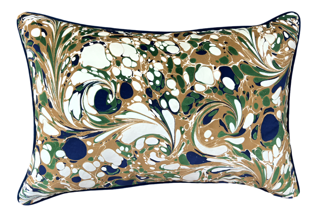 Beata Heuman Dappled Velvet Cushion