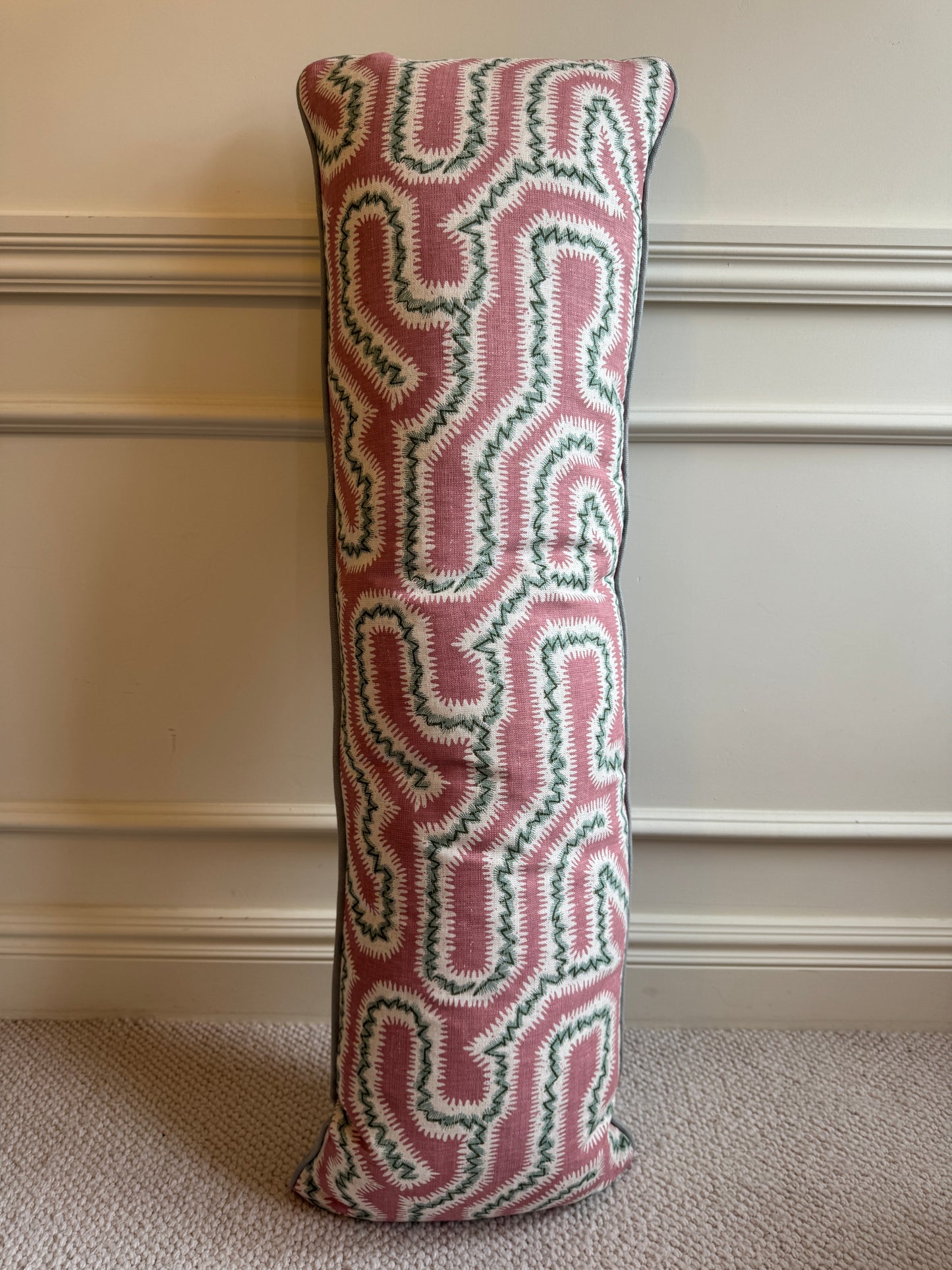‘Bigger Than the Baby’ Moorish Maze Cushion