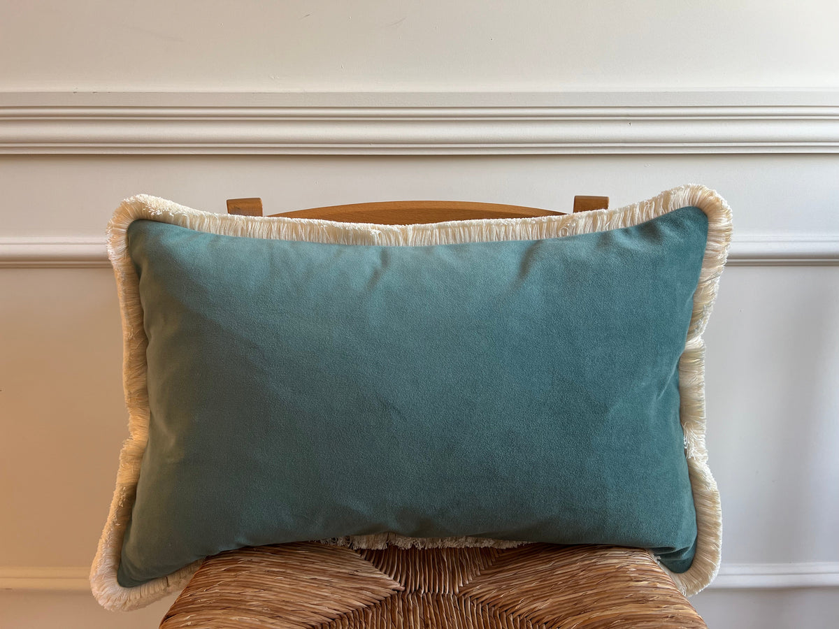 Lost & Found Fringed Lumbar Cushion