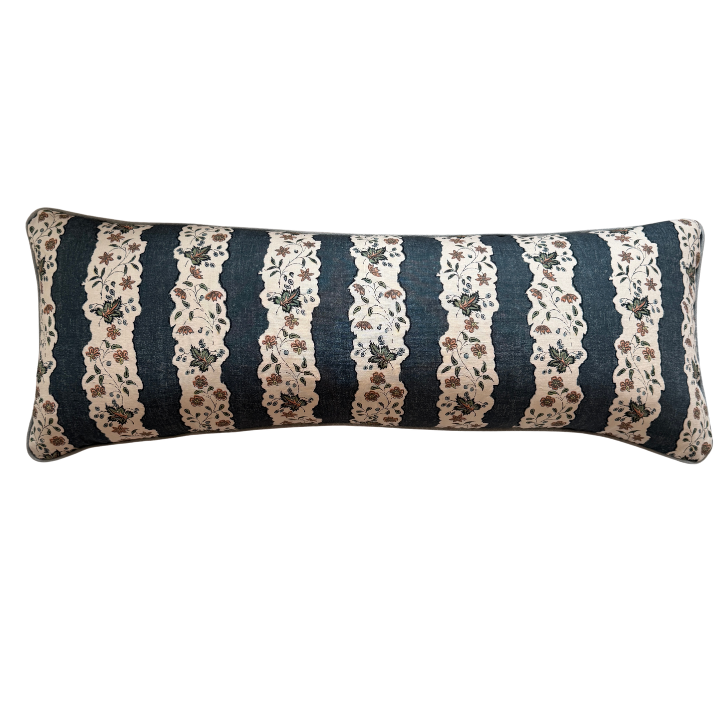 ‘Bigger Than the Baby’ Red Oak Stripe Cushion