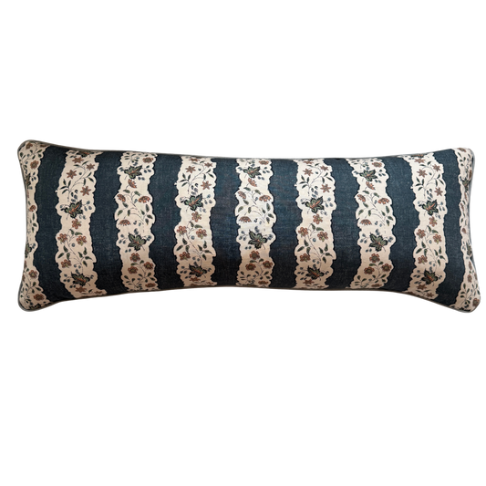 ‘Bigger Than the Baby’ Red Oak Stripe Cushion