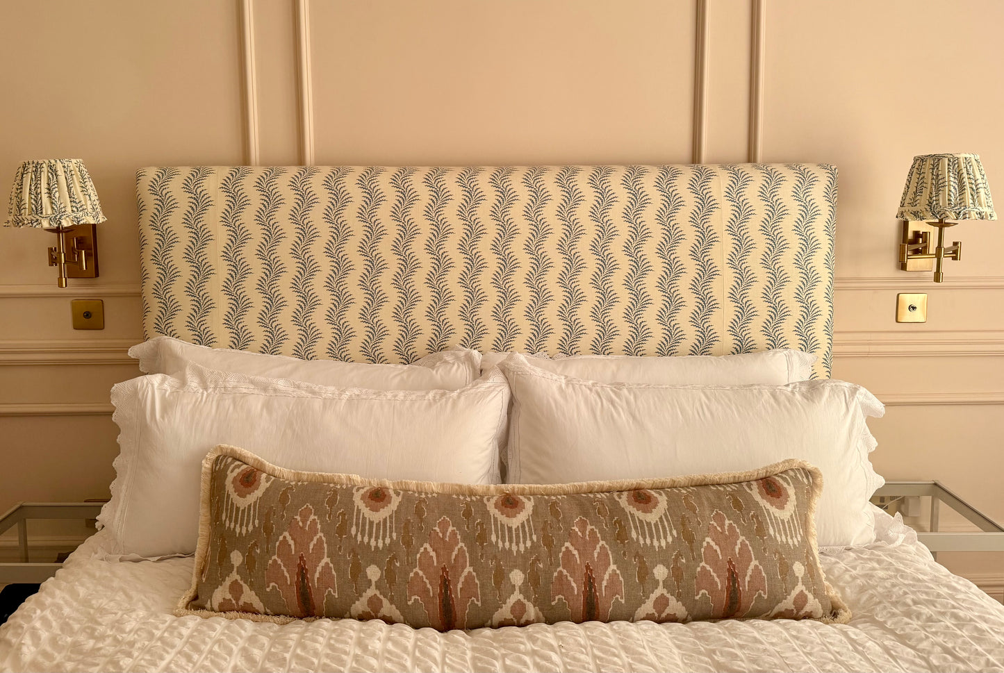 ‘Bigger Than the Baby’ Ikat Bokhara Cushion