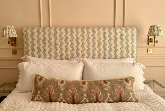 ‘Bigger Than the Baby’ Ikat Bokhara Cushion