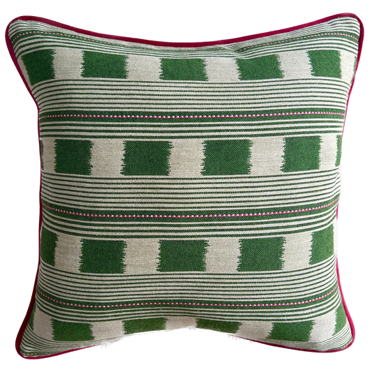Green Lost & Found Cushion