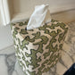 Moss Squiggle Tissue Box