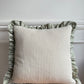 GP & J Baker Pomegranate Ruffled Cushion