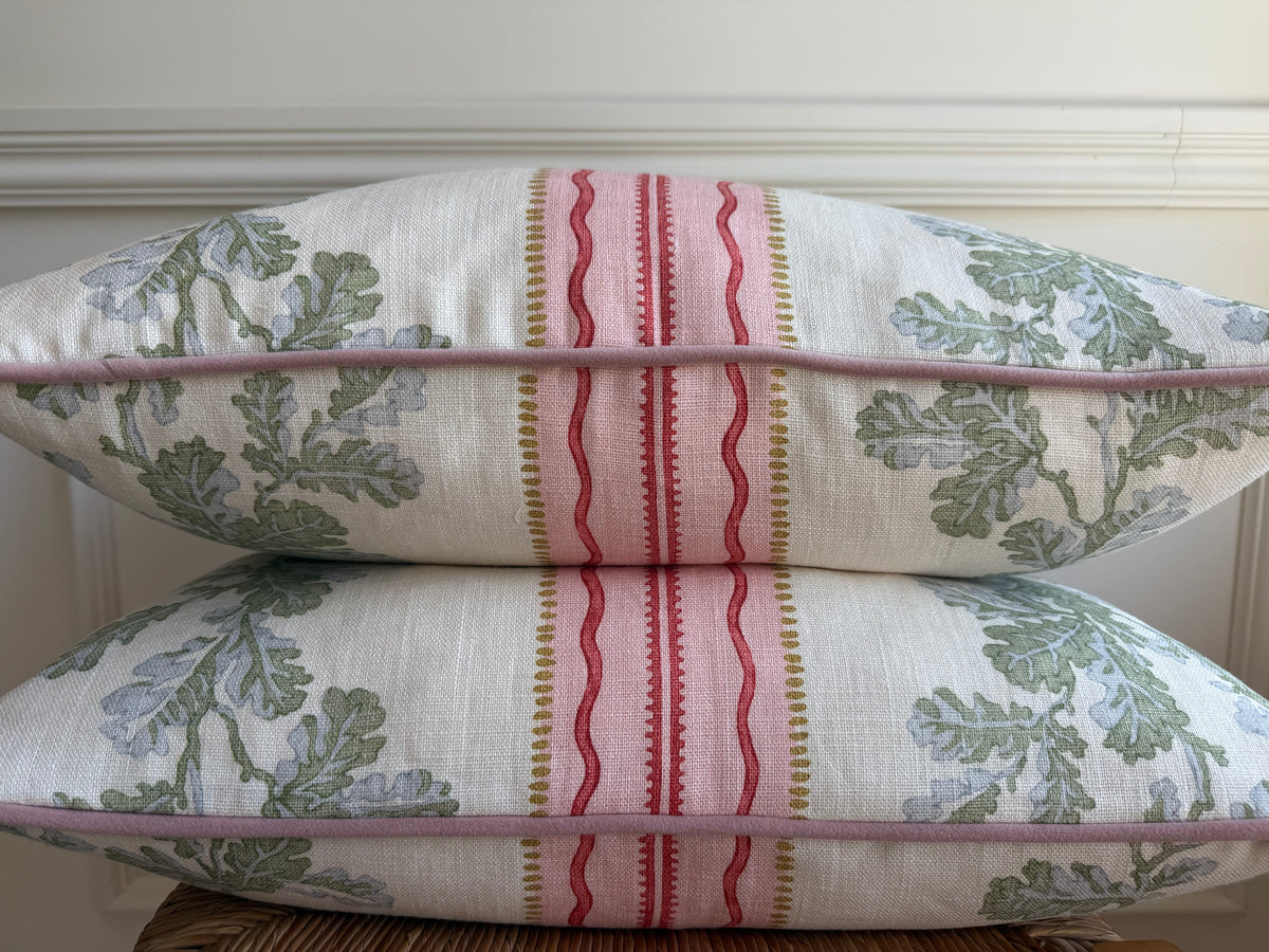 Linwood Hester Velvet Piped Cushion