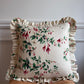 Colefax & Fowler Fuchsia Ruffled Cushion