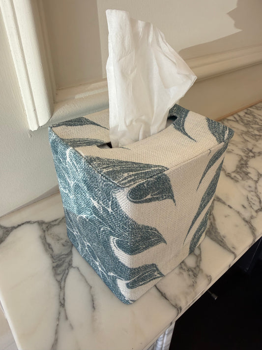 Palm Drop Tissue Box